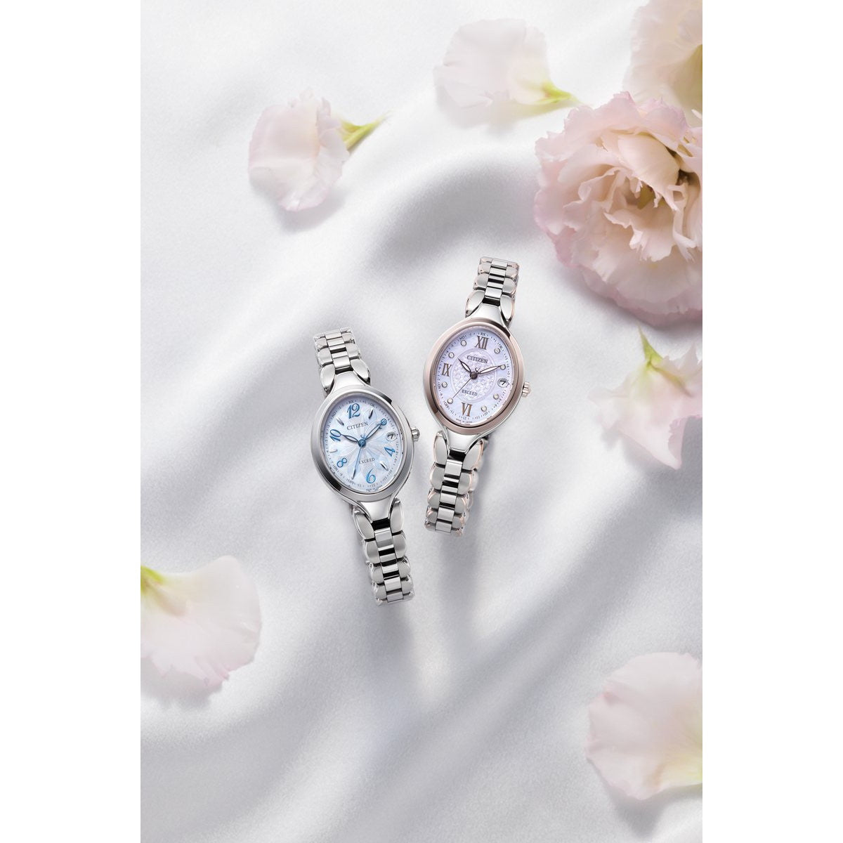 シチズン エクシード CITIZEN EXCEED エコドライブ 電波時計 ダイレクトフライト レディース 腕時計 ES9515-53N【2025 新作】