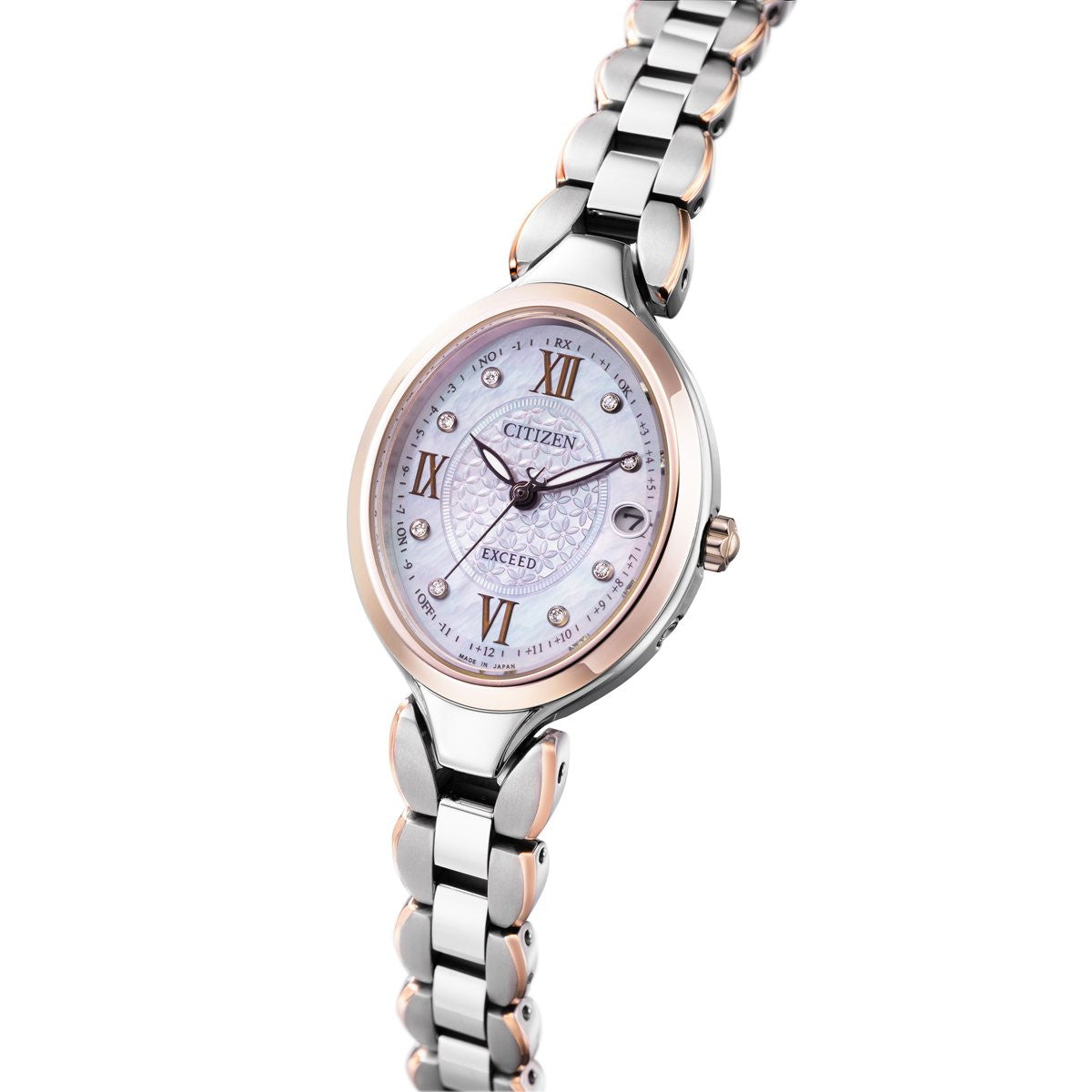 シチズン エクシード CITIZEN EXCEED エコドライブ 電波時計 ダイレクトフライト レディース 腕時計 ES9515-53N【2025 新作】