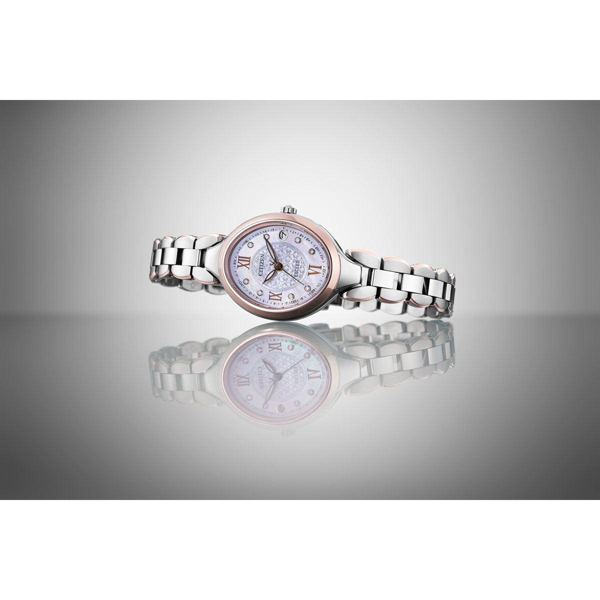 シチズン エクシード CITIZEN EXCEED エコドライブ 電波時計 ダイレクトフライト レディース 腕時計 ES9515-53N【2025 新作】