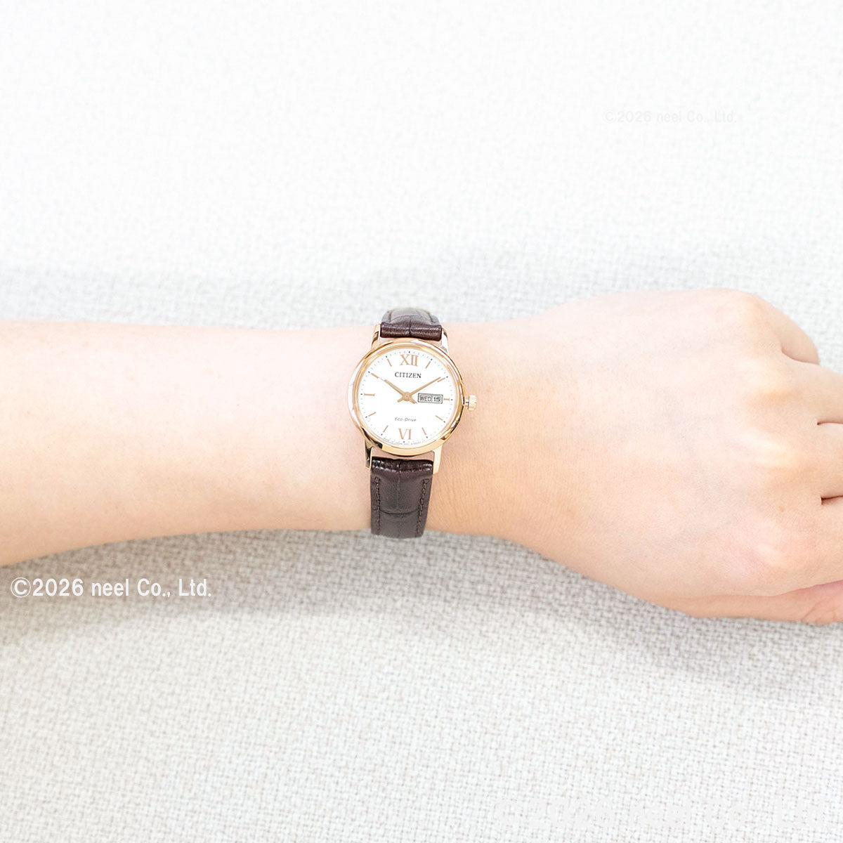 シチズン コレクション CITIZEN COLLECTION エコドライブ ソーラー 腕時計 レディース ペアウォッチ デイデイト EW3252-07A
