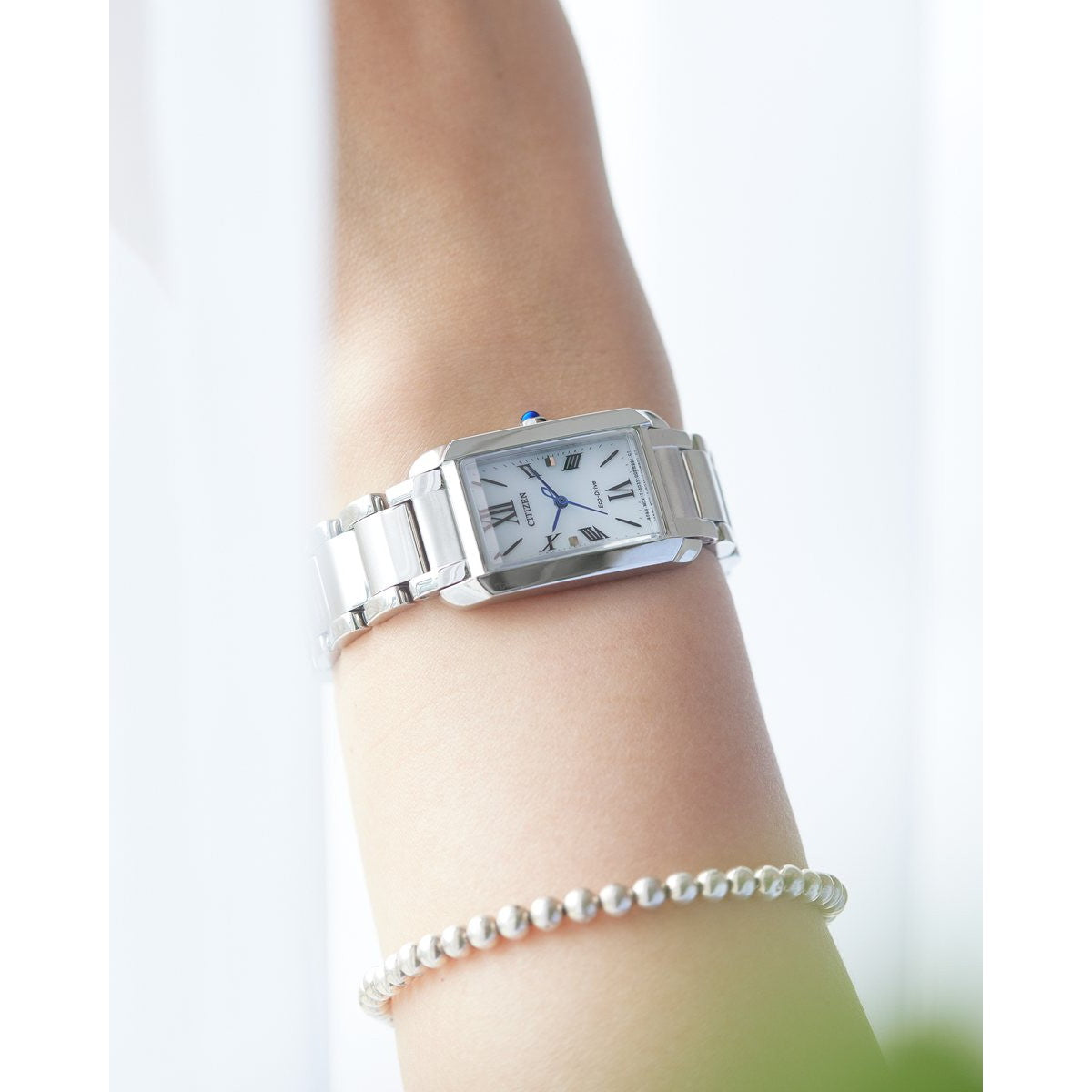 シチズン エル CITIZEN L エコドライブ 腕時計 レディース EW5620-55A SQUARE Collection【2025 新作】