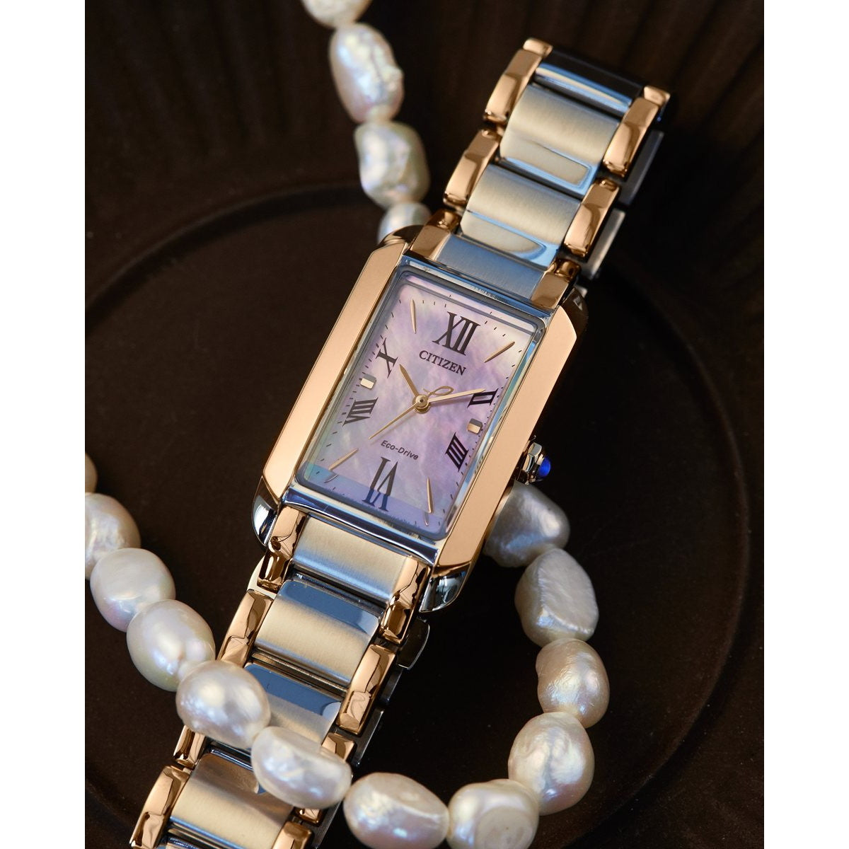 シチズン エル CITIZEN L エコドライブ 腕時計 レディース EW5624-54Y SQUARE Collection【2025 新作】