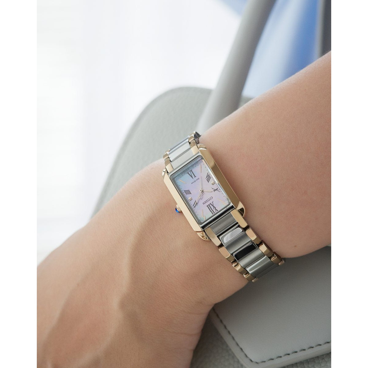 シチズン エル CITIZEN L エコドライブ 腕時計 レディース EW5624-54Y SQUARE Collection【2025 新作】