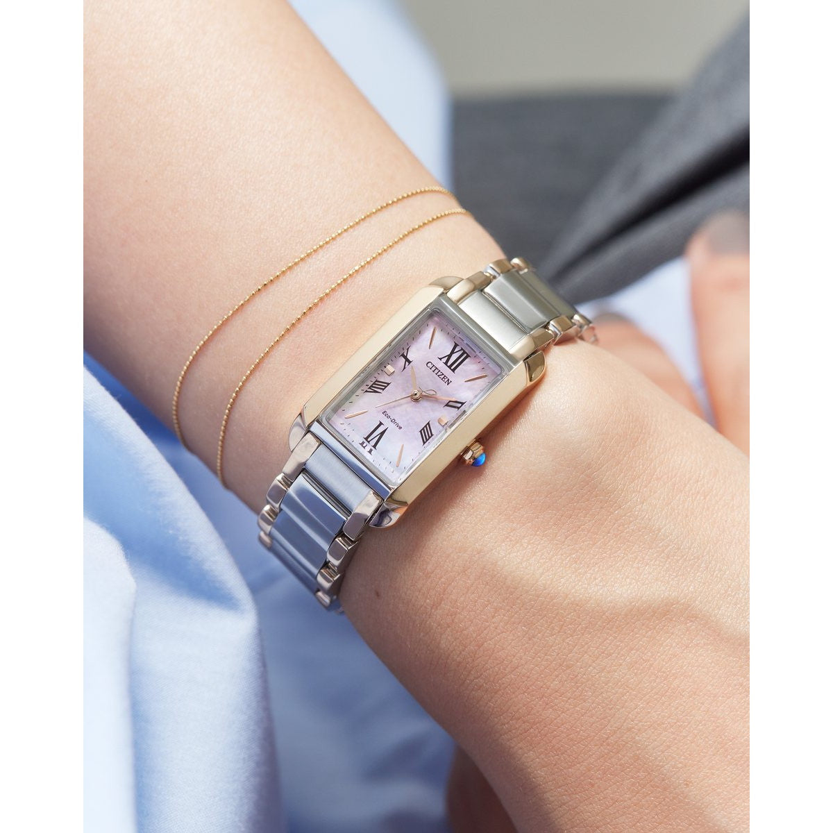 シチズン エル CITIZEN L エコドライブ 腕時計 レディース EW5624-54Y SQUARE Collection【2025 新作】