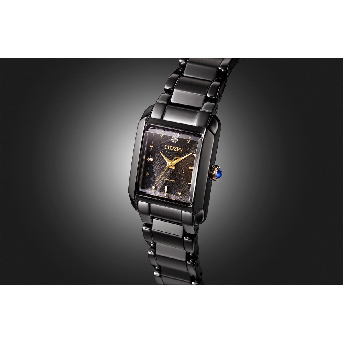 シチズン エル CITIZEN L エコドライブ 限定 腕時計 レディース EW5636-55E SQUARE Collection Line LIGHT in BLACK Eco-Drive 50th Anniversary Edition【2026 新作】