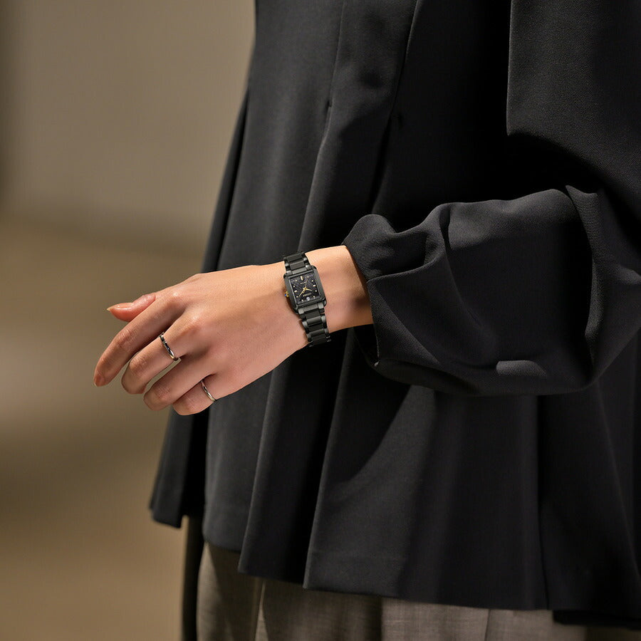 シチズン エル CITIZEN L エコドライブ 限定 腕時計 レディース EW5636-55E SQUARE Collection Line LIGHT in BLACK Eco-Drive 50th Anniversary Edition【2026 新作】