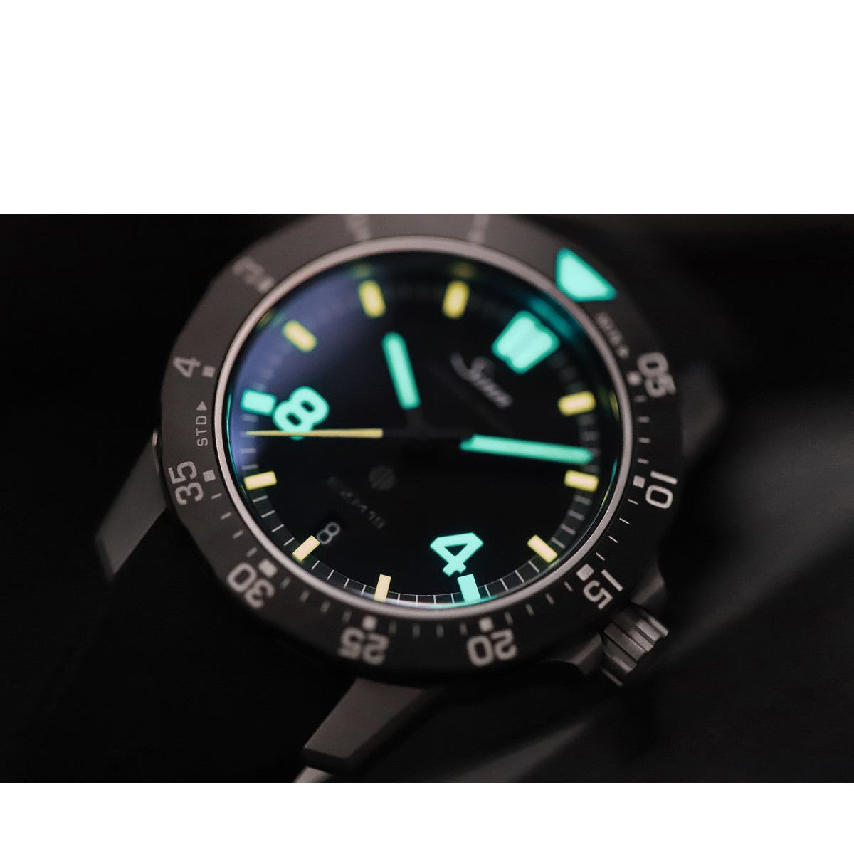 Sinn ジン EZM19 自動巻き 腕時計 メンズ Mission Timers EZM ミッションタイマー テキスタイルストラップ ブラック ドイツ製