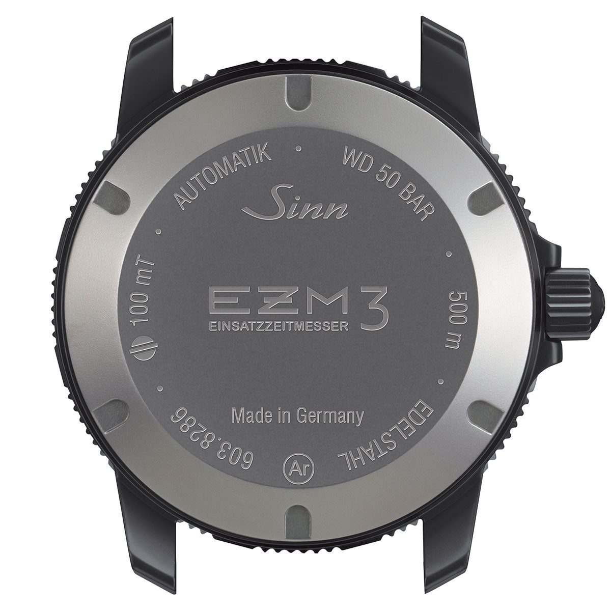 Sinn ジン EZM 3 S 自動巻き 腕時計 メンズ Mission Timers EZM ミッションタイマー ステンレスバンド ドイツ製【60回分割手数料無料！】