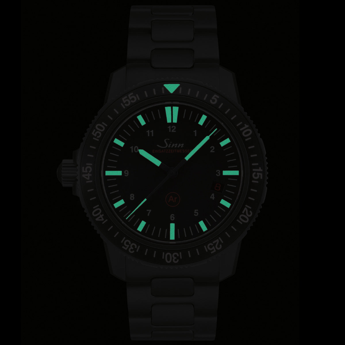 Sinn ジン EZM 3 S 自動巻き 腕時計 メンズ Mission Timers EZM ミッションタイマー ステンレスバンド ドイツ製【60回分割手数料無料！】
