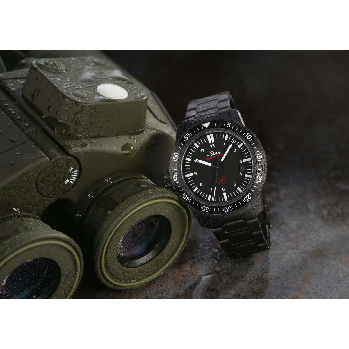 Sinn ジン EZM 3 S 自動巻き 腕時計 メンズ Mission Timers EZM ミッションタイマー ステンレスバンド ドイツ製【60回分割手数料無料！】【2025 新作】