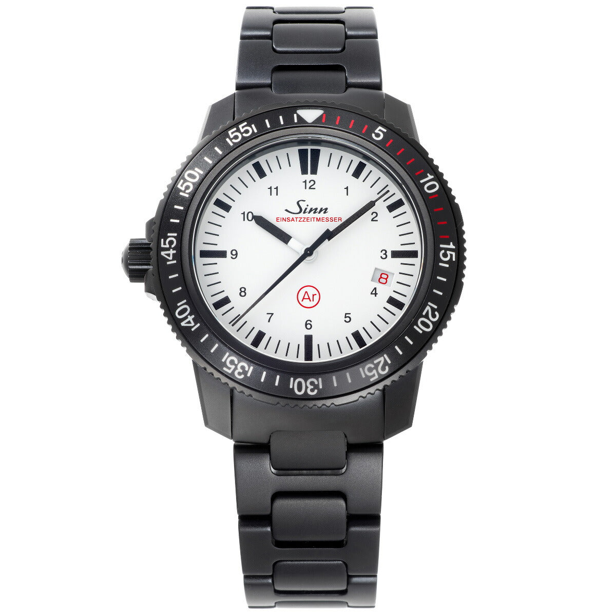 Sinn ジン EZM3 S W 自動巻き 腕時計 メンズ Mission Timers EZM ミッションタイマー ステンレスバンド ドイツ製【2025 新作】【60回分割手数料無料！】