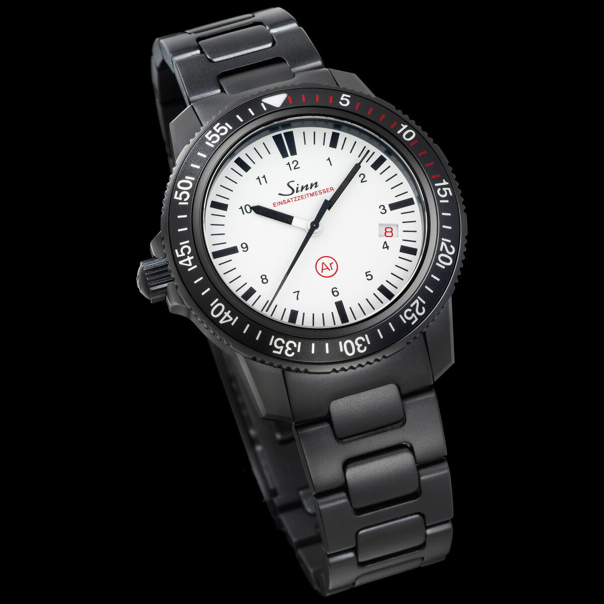 Sinn ジン EZM3 S W 自動巻き 腕時計 メンズ Mission Timers EZM ミッションタイマー ステンレスバンド ドイツ製【2025 新作】【60回分割手数料無料！】