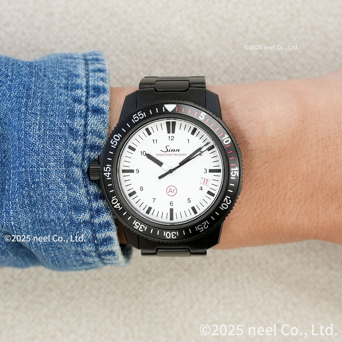 Sinn ジン EZM3 S W 自動巻き 腕時計 メンズ Mission Timers EZM