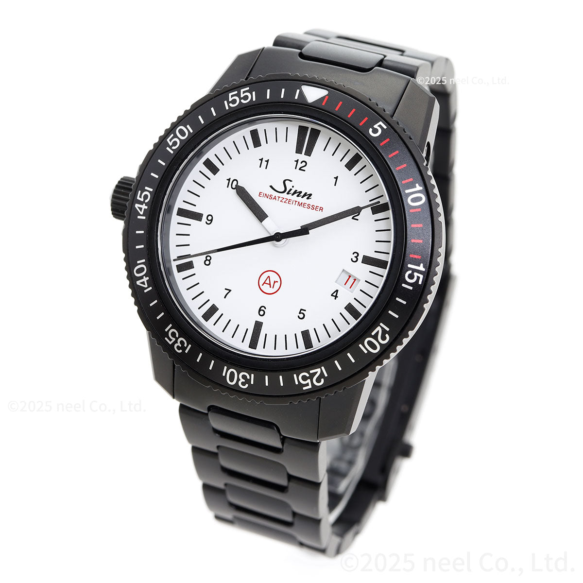 Sinn ジン EZM3 S W 自動巻き 腕時計 メンズ Mission Timers EZM ミッションタイマー ステンレスバンド ドイツ製【60回分割手数料無料！】