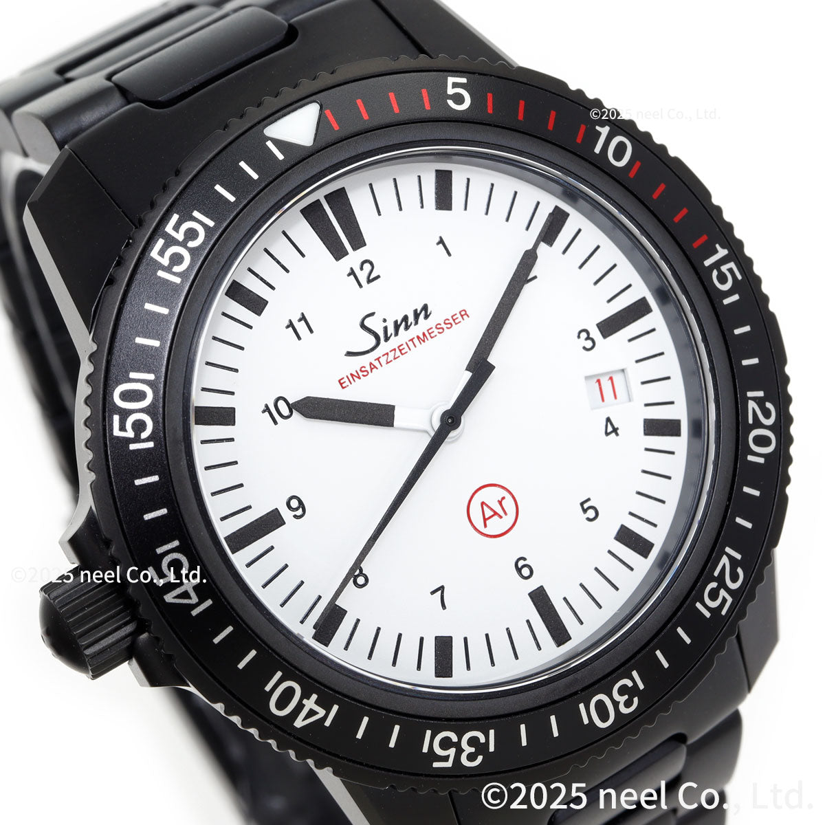 Sinn ジン EZM3 S W 自動巻き 腕時計 メンズ Mission Timers EZM ミッションタイマー ステンレスバンド ドイツ製【60回分割手数料無料！】