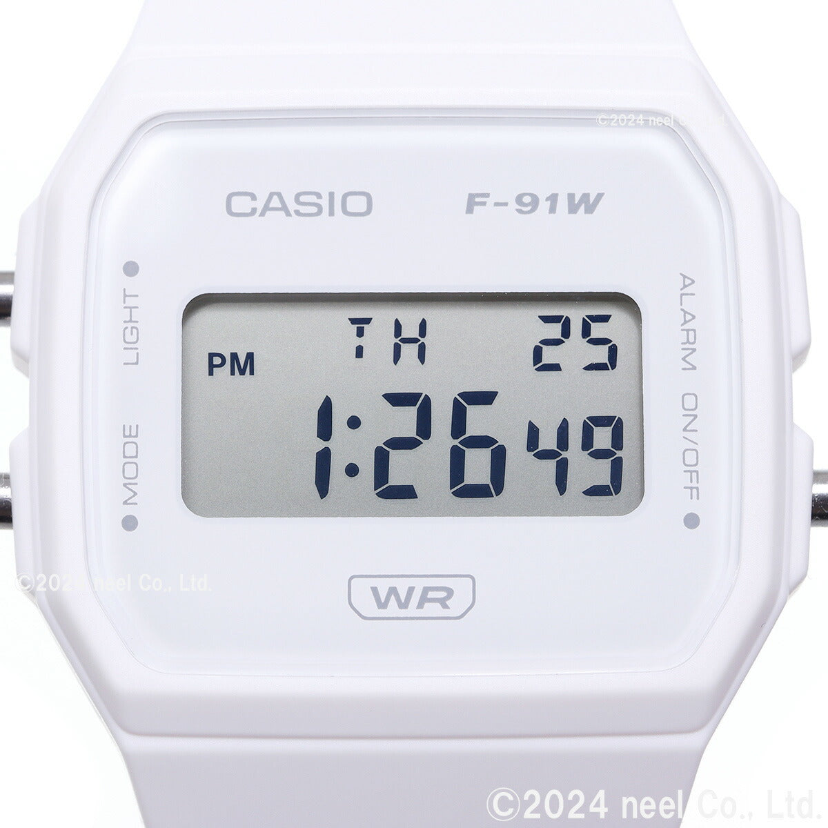 カシオ CASIO CLASSIC 限定モデル デジタル 腕時計 F-91WB-7AJF ホワイト【2024 新作】