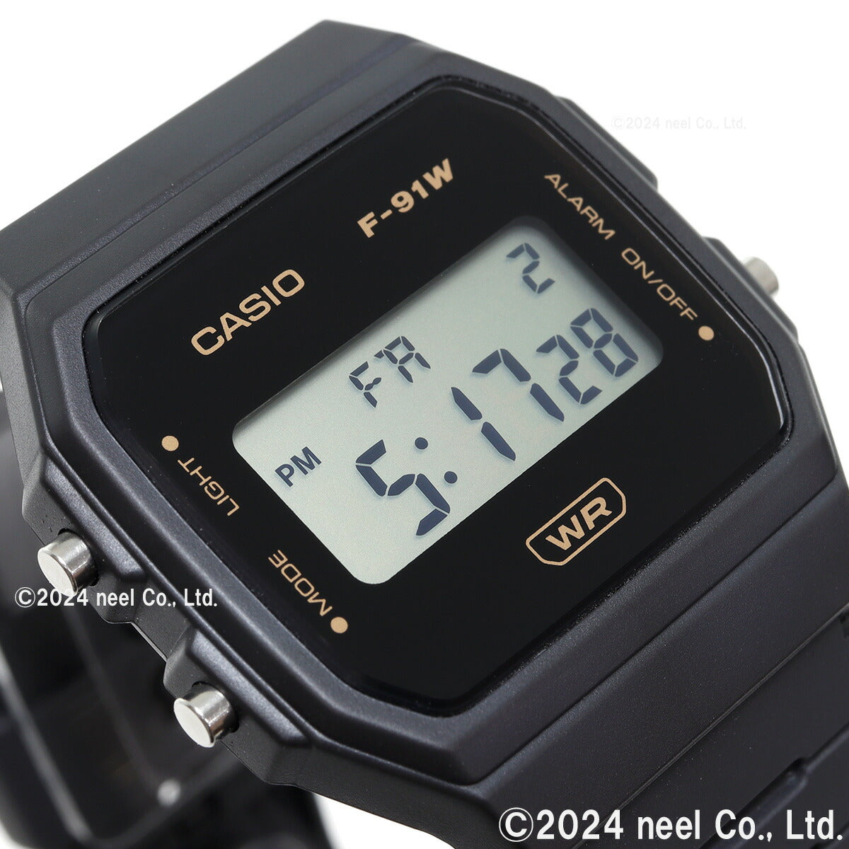 カシオ CASIO CLASSIC 限定モデル デジタル 腕時計 F-91WB-8AJF ダークグレー【2024 新作】