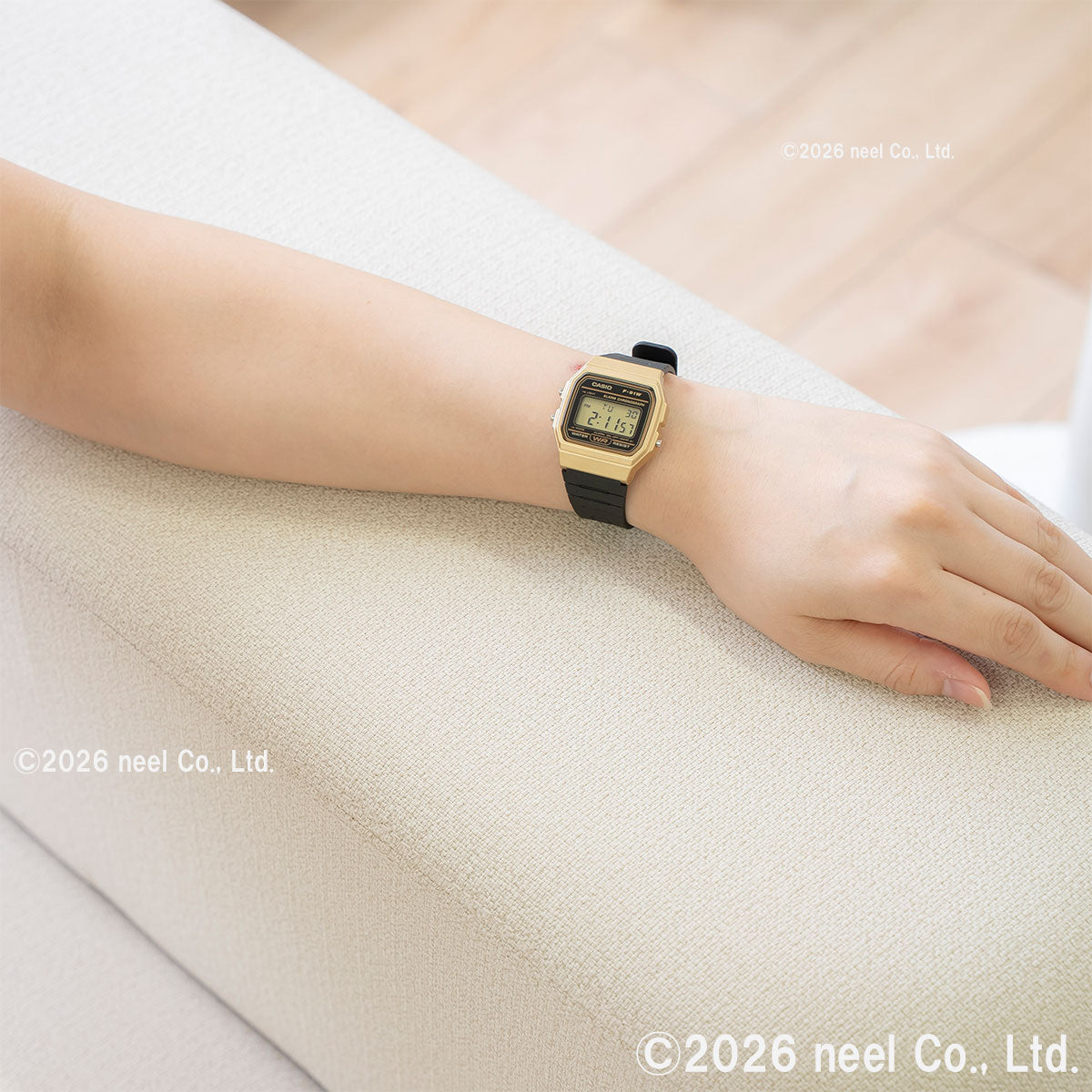 カシオ コレクション CASIO Collection オンライン限定モデル デジタル 腕時計 F-91WM-9AJH