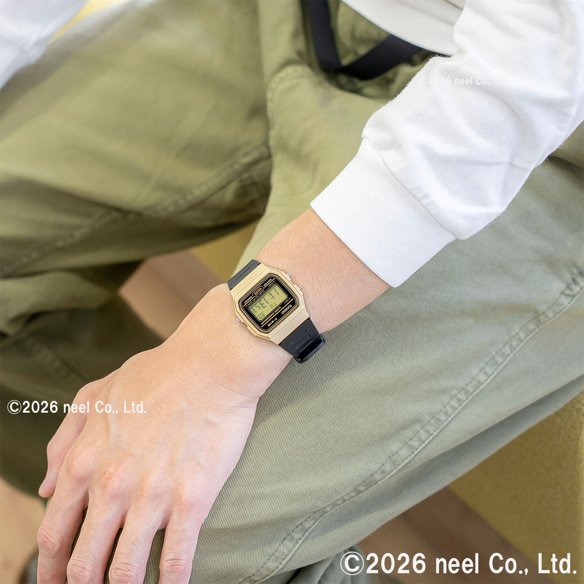 カシオ コレクション CASIO Collection オンライン限定モデル デジタル 腕時計 F-91WM-9AJH