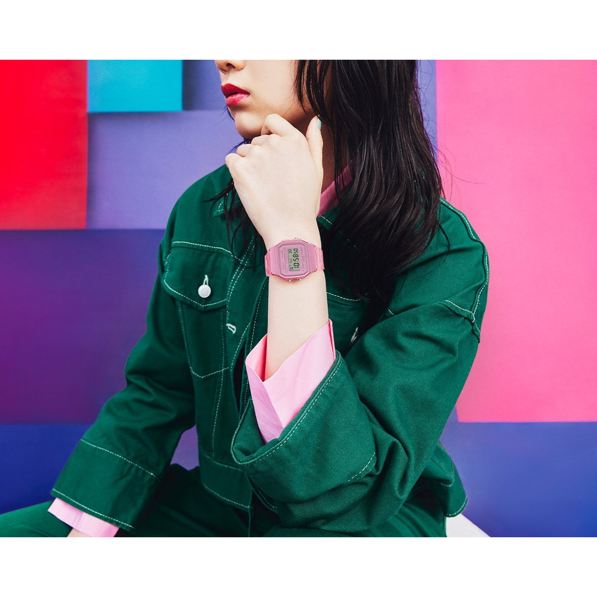 カシオ コレクション CASIO Collection POP デジタル 腕時計 F-91WS-4JH ポップ