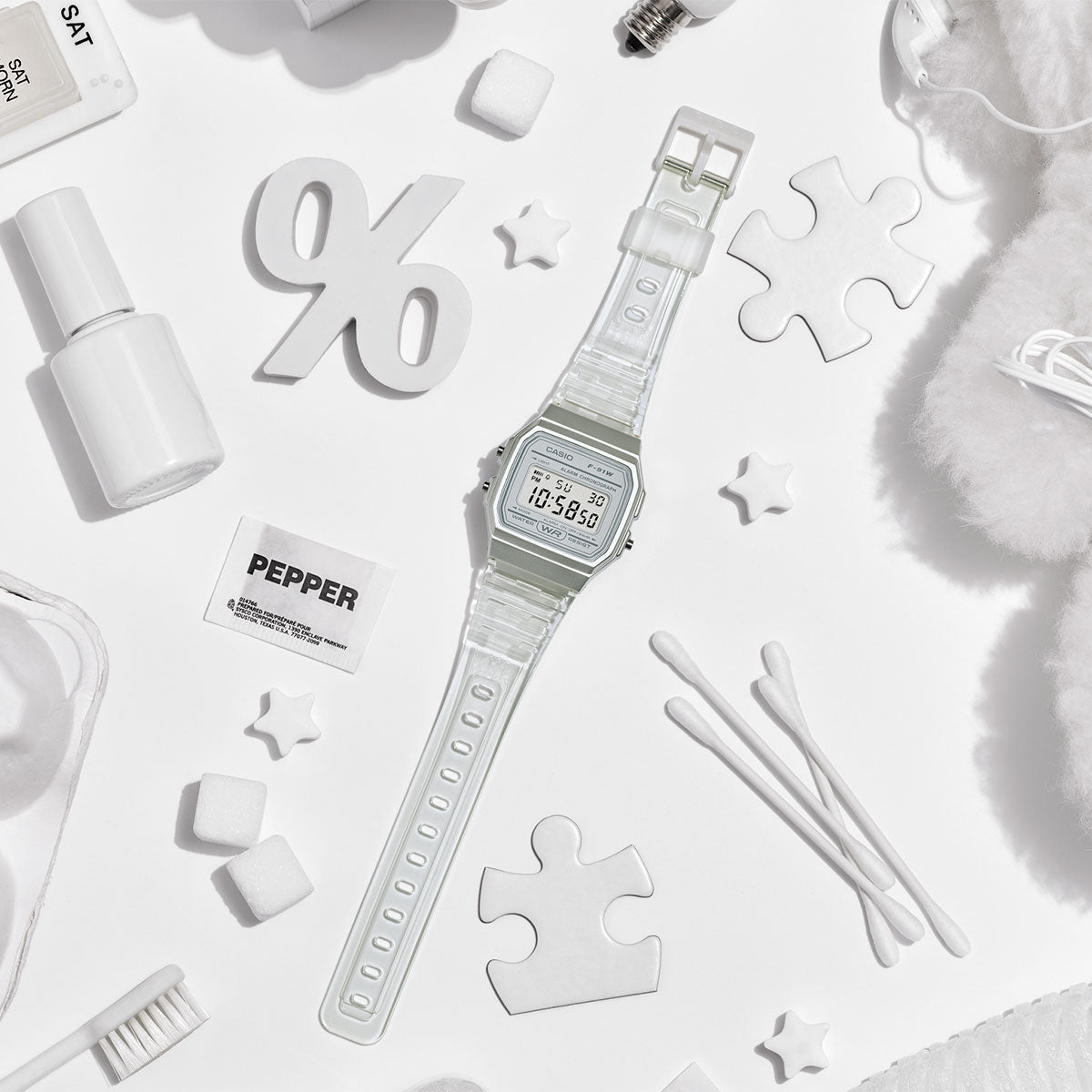 カシオ コレクション CASIO Collection POP デジタル 腕時計 F-91WS-7JH ポップ