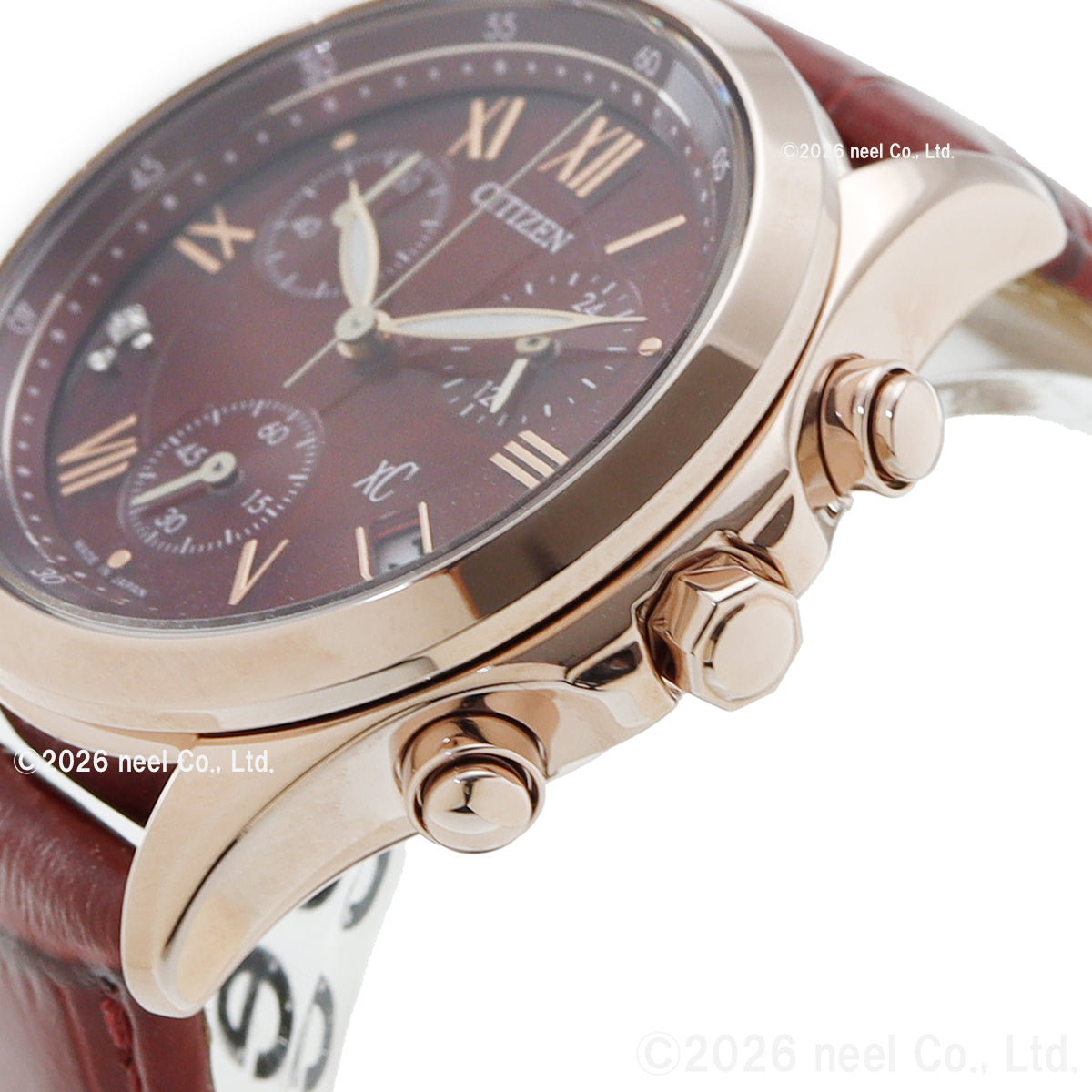 シチズン クロスシー CITIZEN xC エコドライブ ソーラー クロノグラフ 限定モデル 腕時計 レディース basic collection FB1405-15W【2026 新作】