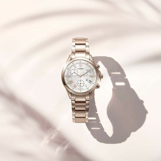 シチズン クロスシー CITIZEN xC エコドライブ ソーラー クロノグラフ 腕時計 レディース basic collection FB1405-58A【2025 新作】