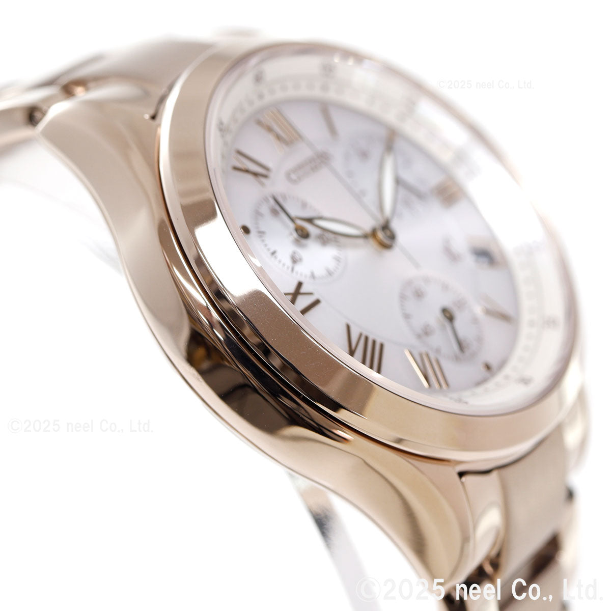 シチズン クロスシー CITIZEN xC エコドライブ ソーラー クロノグラフ 腕時計 レディース basic collection FB1405-58A【2025 新作】