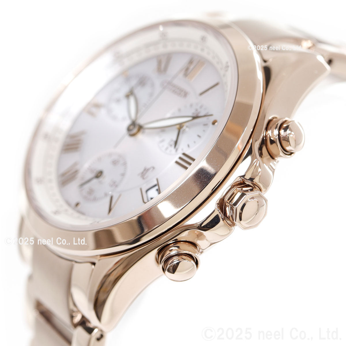 シチズン クロスシー CITIZEN xC エコドライブ ソーラー クロノグラフ 腕時計 レディース basic collection FB1405-58A【2025 新作】