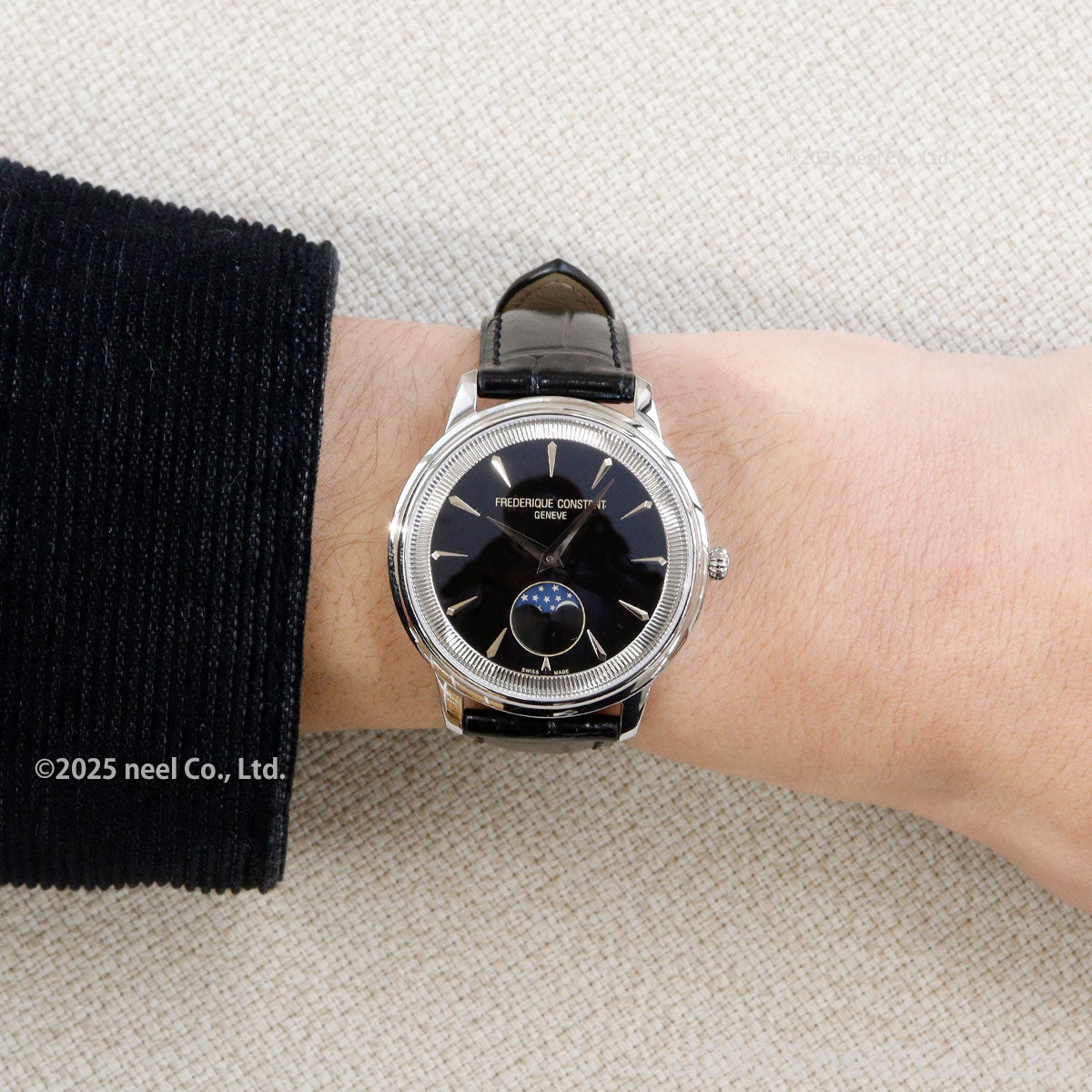 フレデリック・コンスタント FREDERIQUE CONSTANT クラシック モネータ ムーンフェイズ FC-206B3S6 腕時計 フレデリックコンスタント【60回分割手数料無料！】