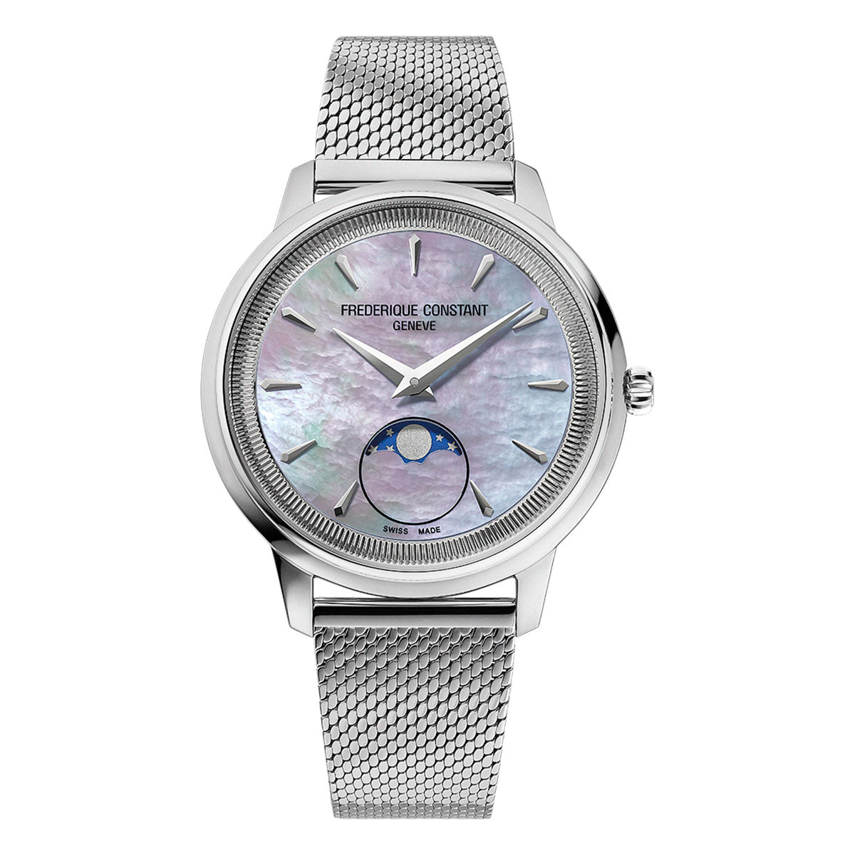 フレデリック・コンスタント FREDERIQUE CONSTANT クラシック モネータ ムーンフェイズ FC-206MPLB2S6B 腕時計 レディース【2026 新作】【60回分割手数料無料！】