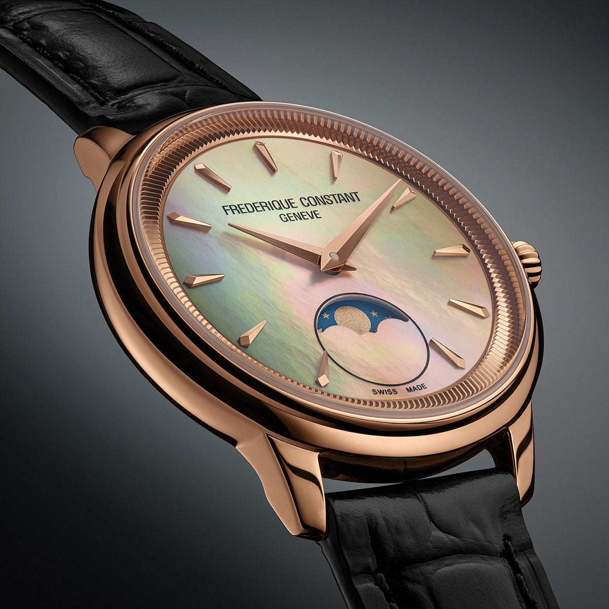 フレデリック・コンスタント FREDERIQUE CONSTANT クラシック モネータ ムーンフェイズ FC-206MPSAL2S4 腕時計 レディース【2026 新作】【60回分割手数料無料！】