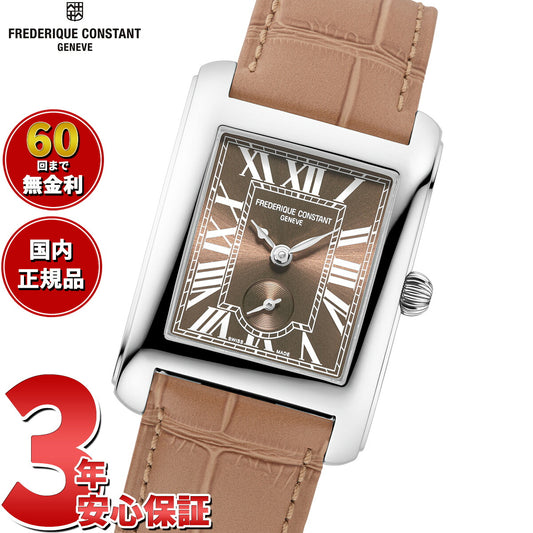 フレデリック コンスタント FREDERIQUE CONSTANT クラシック カレ スモールセコンド FC-235BR2C6 腕時計 メンズ レディース フレデリックコンスタント【2026 新作】【60回分割手数料無料!】