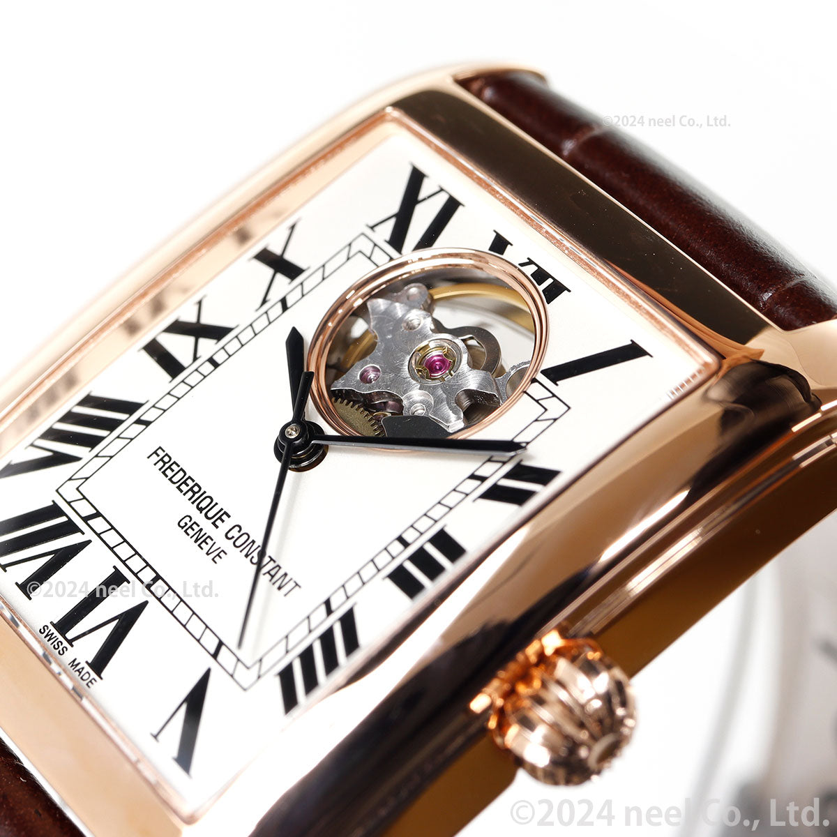 【60回分割手数料無料！】フレデリック・コンスタント FREDERIQUE CONSTANT クラシック カレ オートマチック ハートビート FC-310SWR4C4【2024 新作】