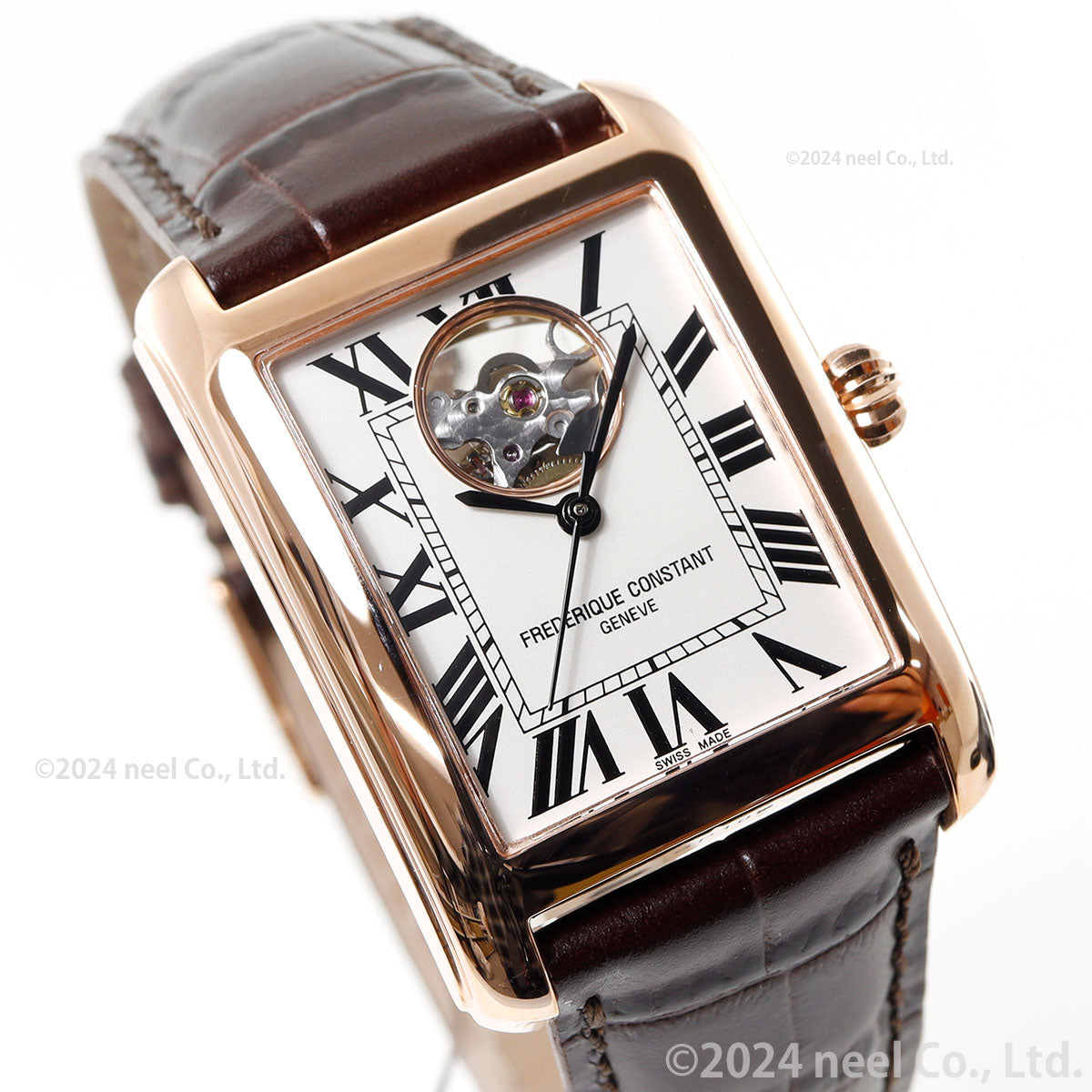 【60回分割手数料無料！】フレデリック・コンスタント FREDERIQUE CONSTANT クラシック カレ オートマチック ハートビート FC-310SWR4C4【2024 新作】