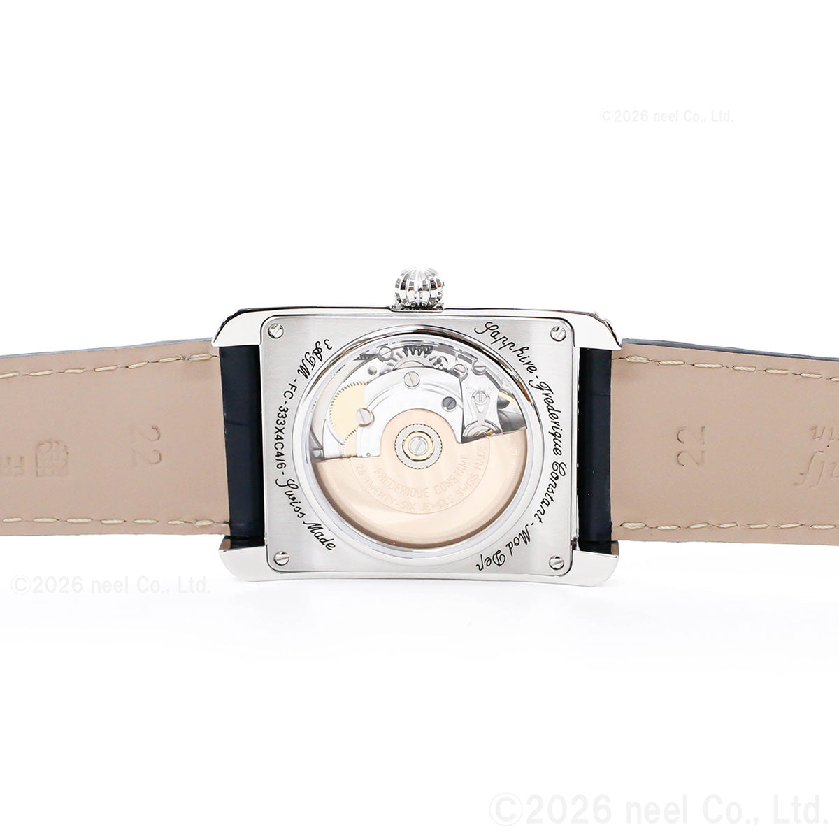 フレデリック コンスタント FREDERIQUE CONSTANT クラシック カレ ムーンフェイズ オートマチック FC-333N4C6 腕時計【2026 新作】【60回分割手数料無料！】