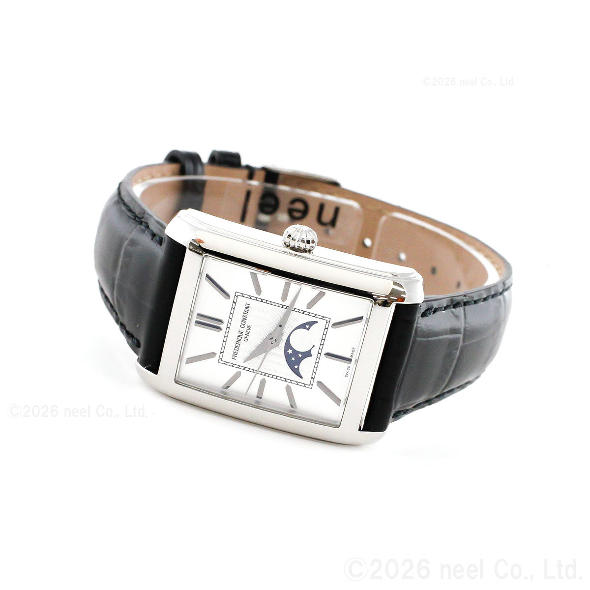 フレデリック コンスタント FREDERIQUE CONSTANT クラシック カレ ムーンフェイズ オートマチック FC-333S4C6 腕時計【2026 新作】【60回分割手数料無料！】