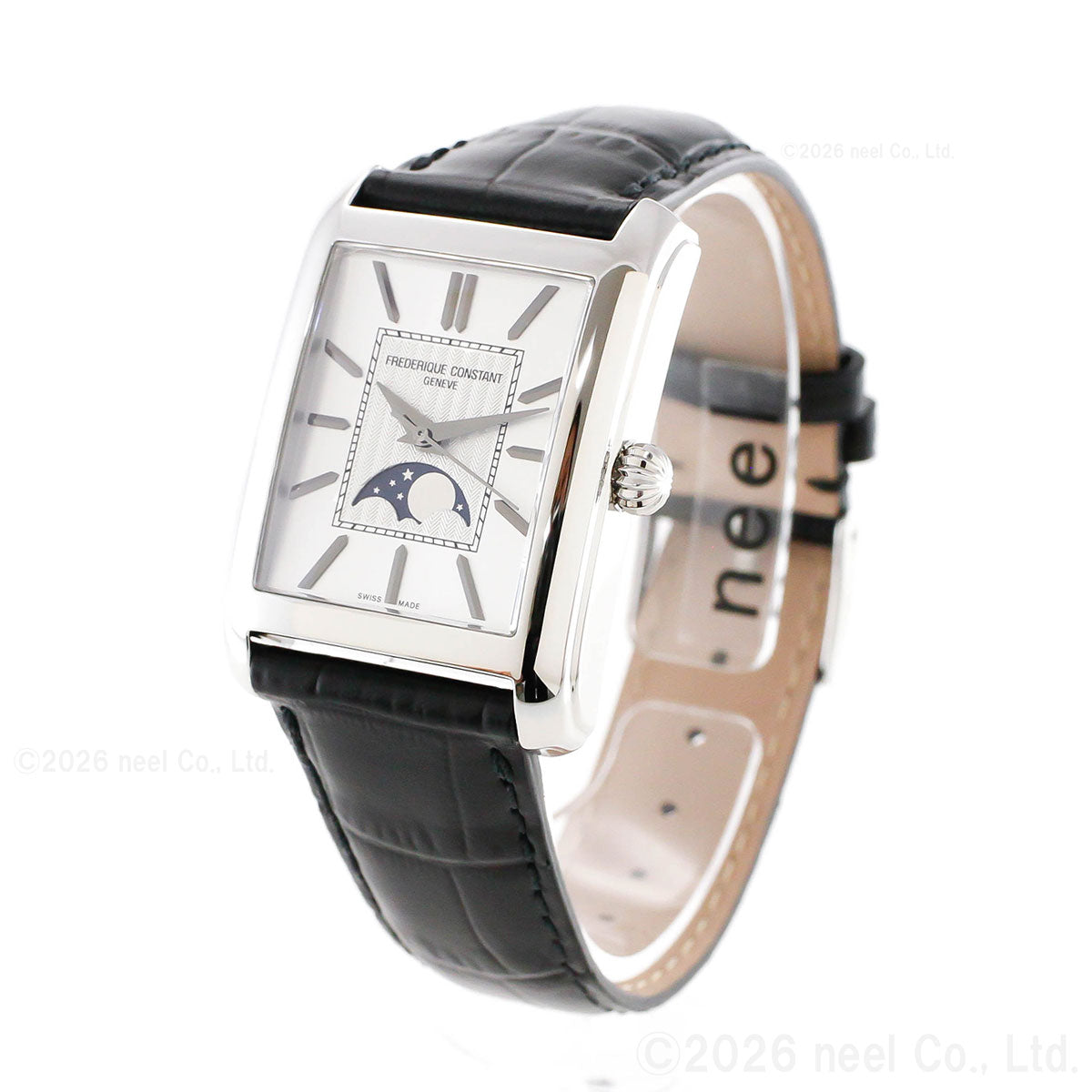フレデリック コンスタント FREDERIQUE CONSTANT クラシック カレ ムーンフェイズ オートマチック FC-333S4C6 腕時計【2026 新作】【60回分割手数料無料！】