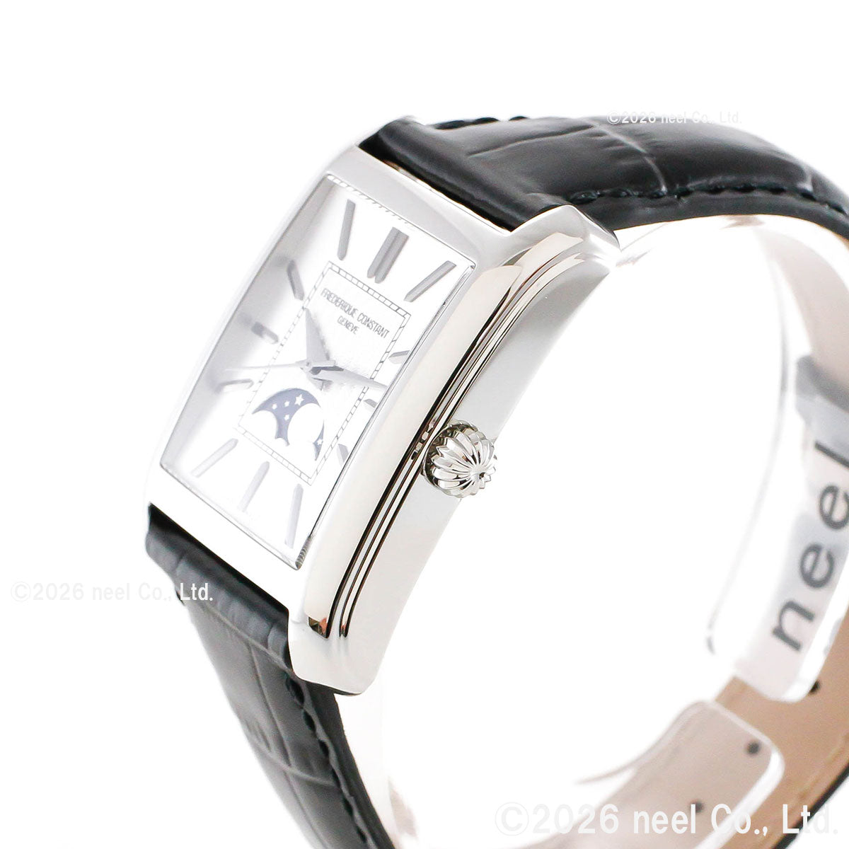 フレデリック コンスタント FREDERIQUE CONSTANT クラシック カレ ムーンフェイズ オートマチック FC-333S4C6 腕時計【2026 新作】【60回分割手数料無料！】