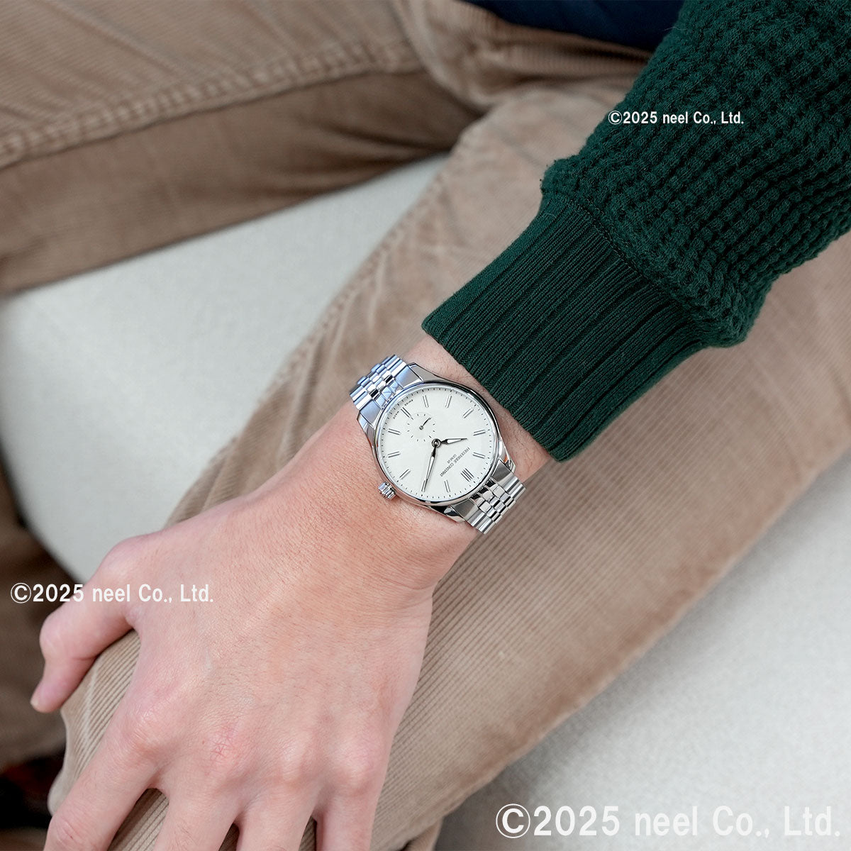 フレデリック コンスタント FREDERIQUE CONSTANT クラシック インデックス スモールセコンド オートマチック FC-530CR3B6B【60回分割手数料無料！】