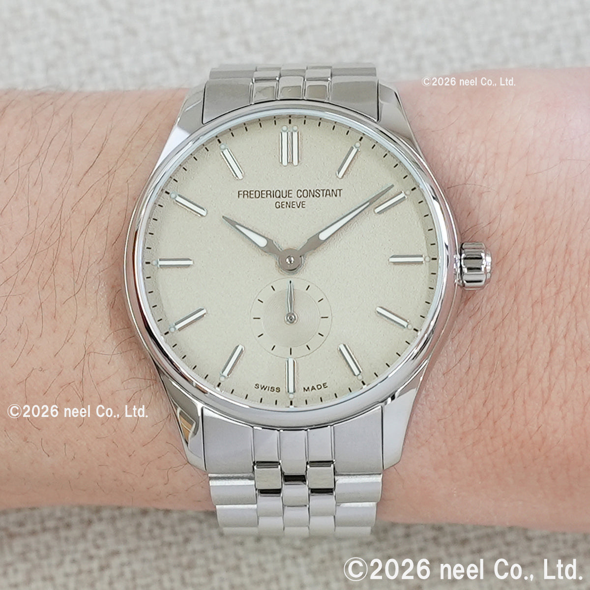 フレデリック コンスタント FREDERIQUE CONSTANT クラシック インデックス スモールセコンド オートマチック FC-530GR3B6B【60回分割手数料無料！】