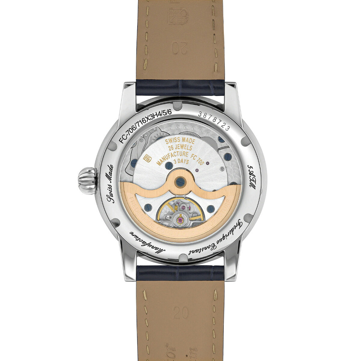 フレデリック・コンスタント FREDERIQUE CONSTANT クラシック デイト マニュファクチュール FC-706S3H6 腕時計 フレデリックコンスタント【60回分割手数料無料！】
