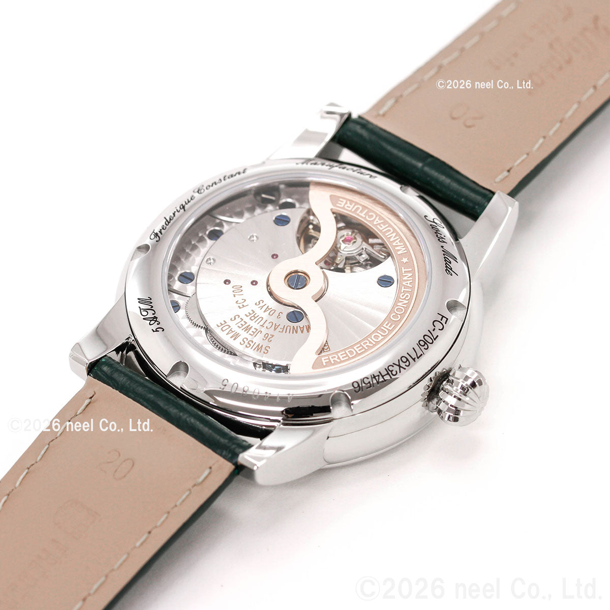 フレデリック コンスタント FREDERIQUE CONSTANT マニュファクチュール ムーンフェイズ FC-716GR3H6 腕時計 フレデリックコンスタント【60回分割手数料無料！】
