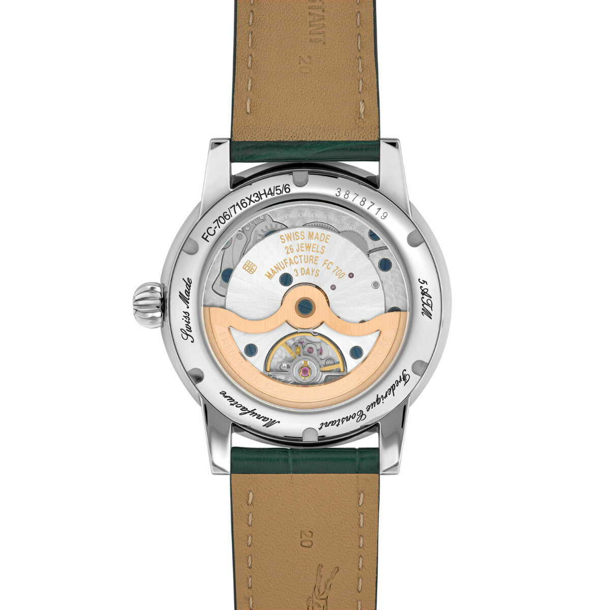 フレデリック コンスタント FREDERIQUE CONSTANT マニュファクチュール ムーンフェイズ FC-716GR3H6 腕時計 フレデリックコンスタント【60回分割手数料無料！】