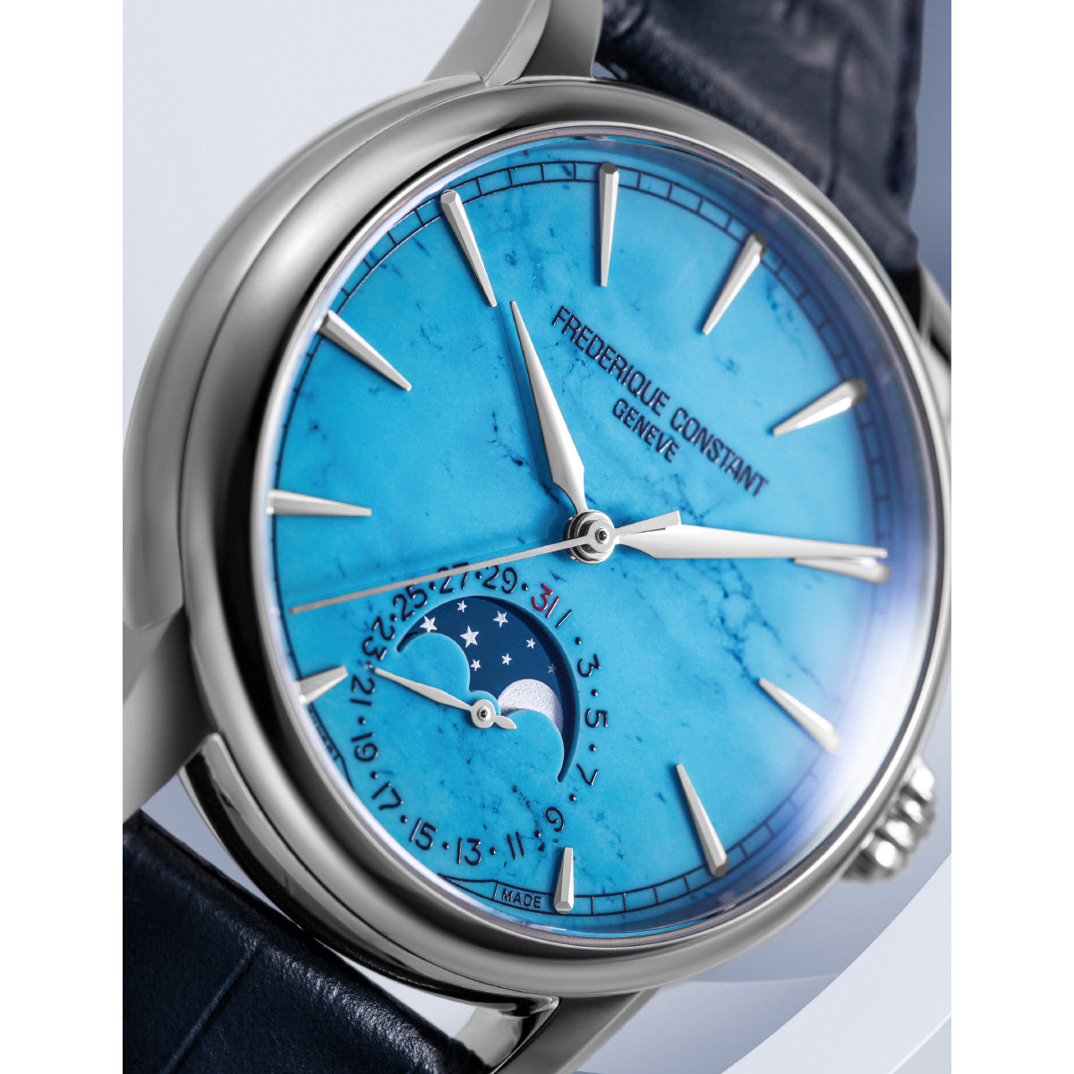 フレデリック コンスタント FREDERIQUE CONSTANT クラシック ムーンフェイズ デイト マニュファクチュール 世界限定716本 FC-716TU3H6 腕時計 自動巻き メンズ【60回分割手数料無料！】