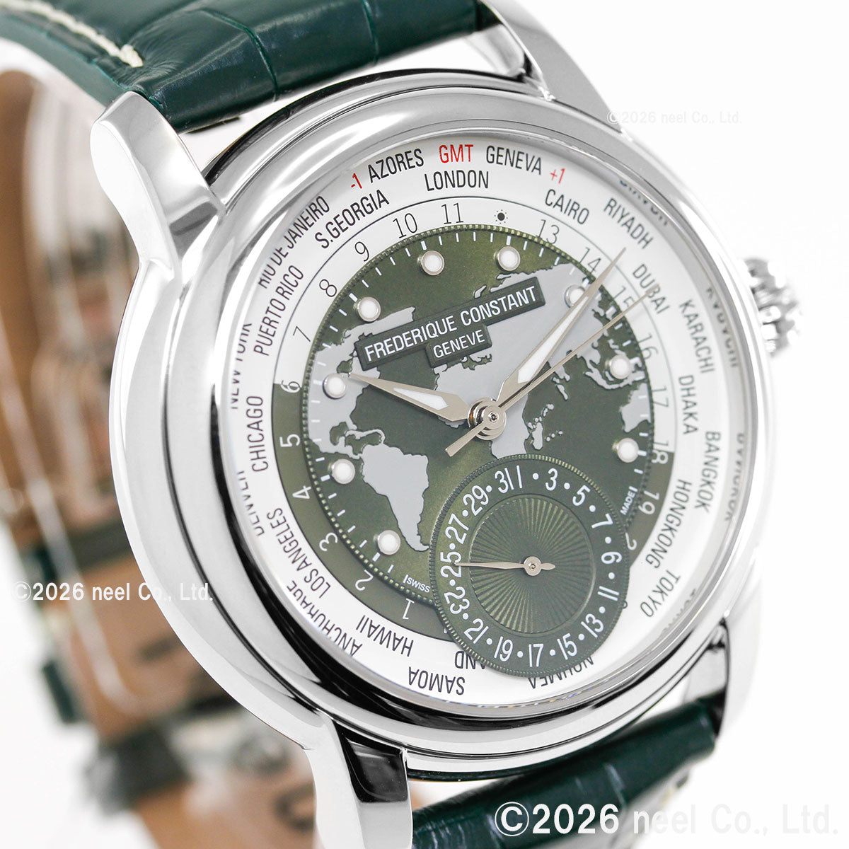 フレデリック コンスタント FREDERIQUE CONSTANT マニュファクチュール ワールドタイマー FC-718KWM4H6 腕時計 フレデリックコンスタント【60回分割手数料無料！】