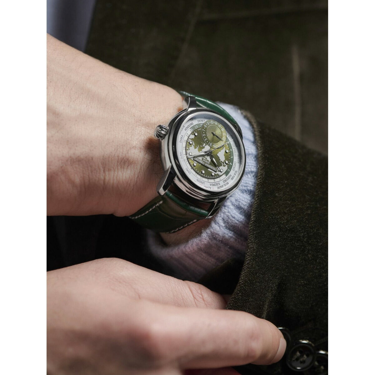 フレデリック コンスタント FREDERIQUE CONSTANT マニュファクチュール ワールドタイマー FC-718KWM4H6 腕時計 フレデリックコンスタント【60回分割手数料無料！】