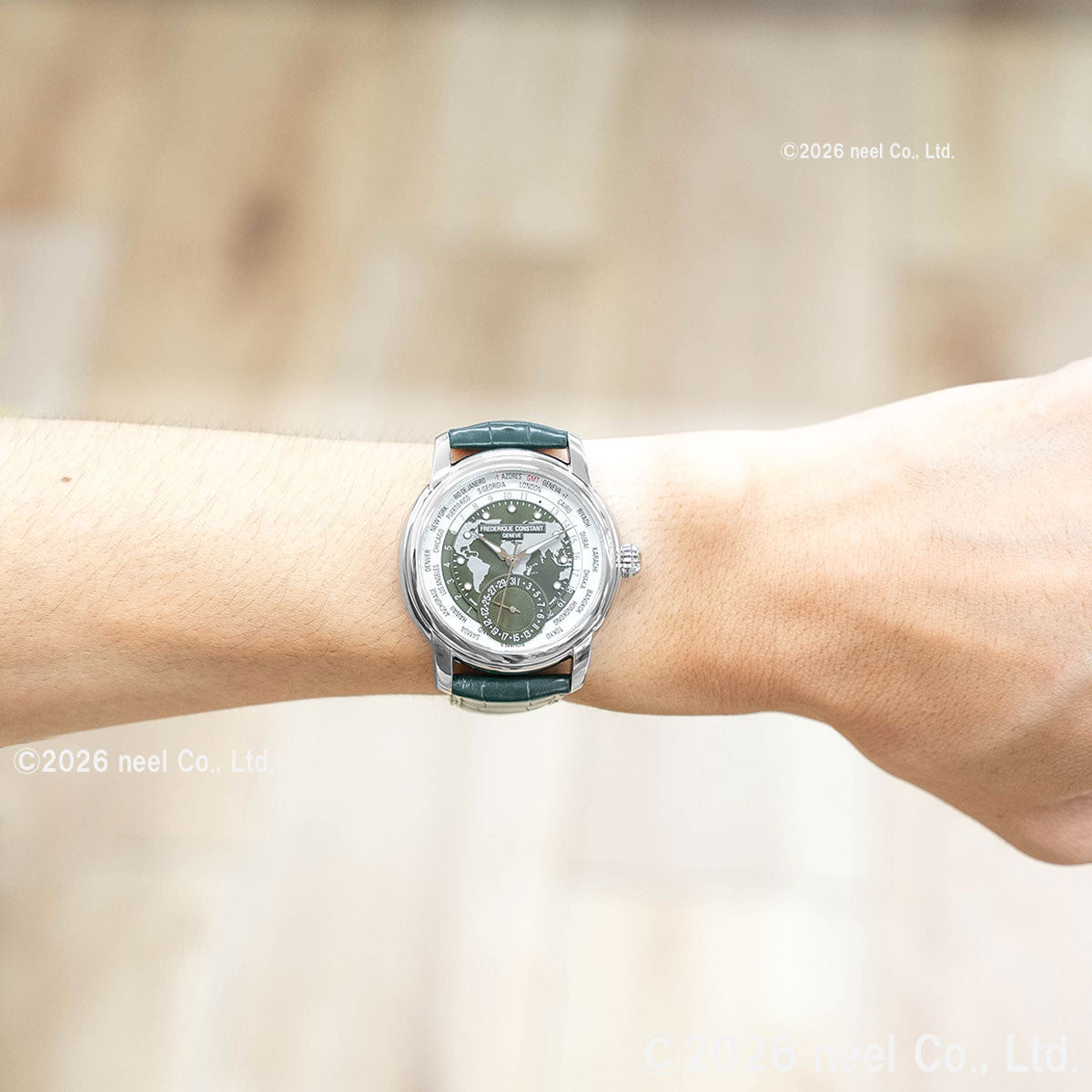 フレデリック コンスタント FREDERIQUE CONSTANT マニュファクチュール ワールドタイマー FC-718KWM4H6 腕時計 フレデリックコンスタント【60回分割手数料無料！】