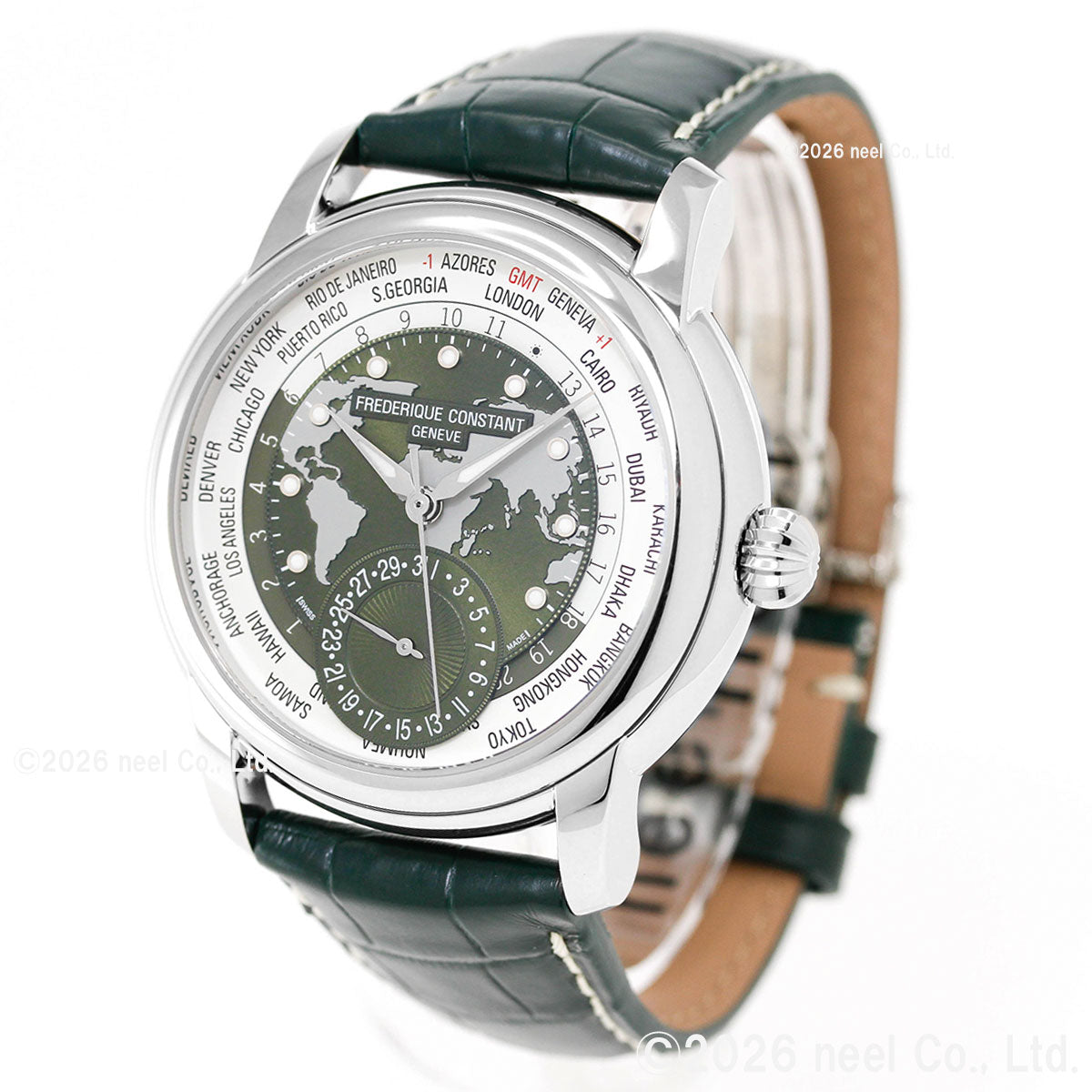 フレデリック コンスタント FREDERIQUE CONSTANT マニュファクチュール ワールドタイマー FC-718KWM4H6 腕時計 フレデリックコンスタント【60回分割手数料無料！】