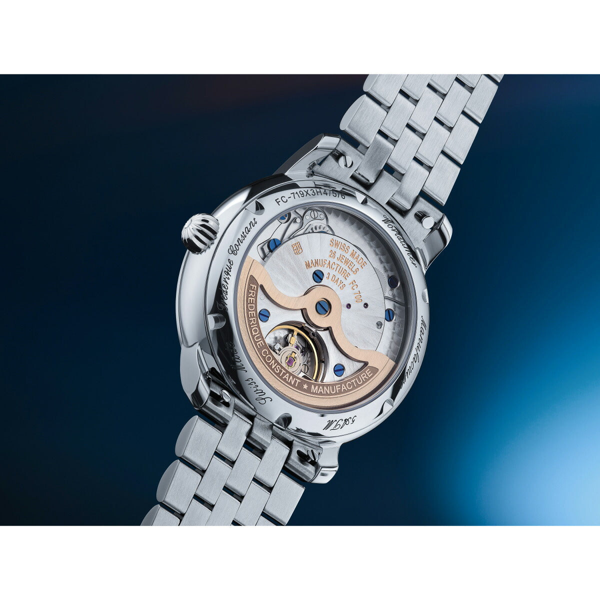 フレデリック コンスタント FREDERIQUE CONSTANT クラシック ワールドタイマー マニュファクチュール FC-719NN3H6B 腕時計 フレデリックコンスタント【2026 新作】【60回分割手数料無料！】